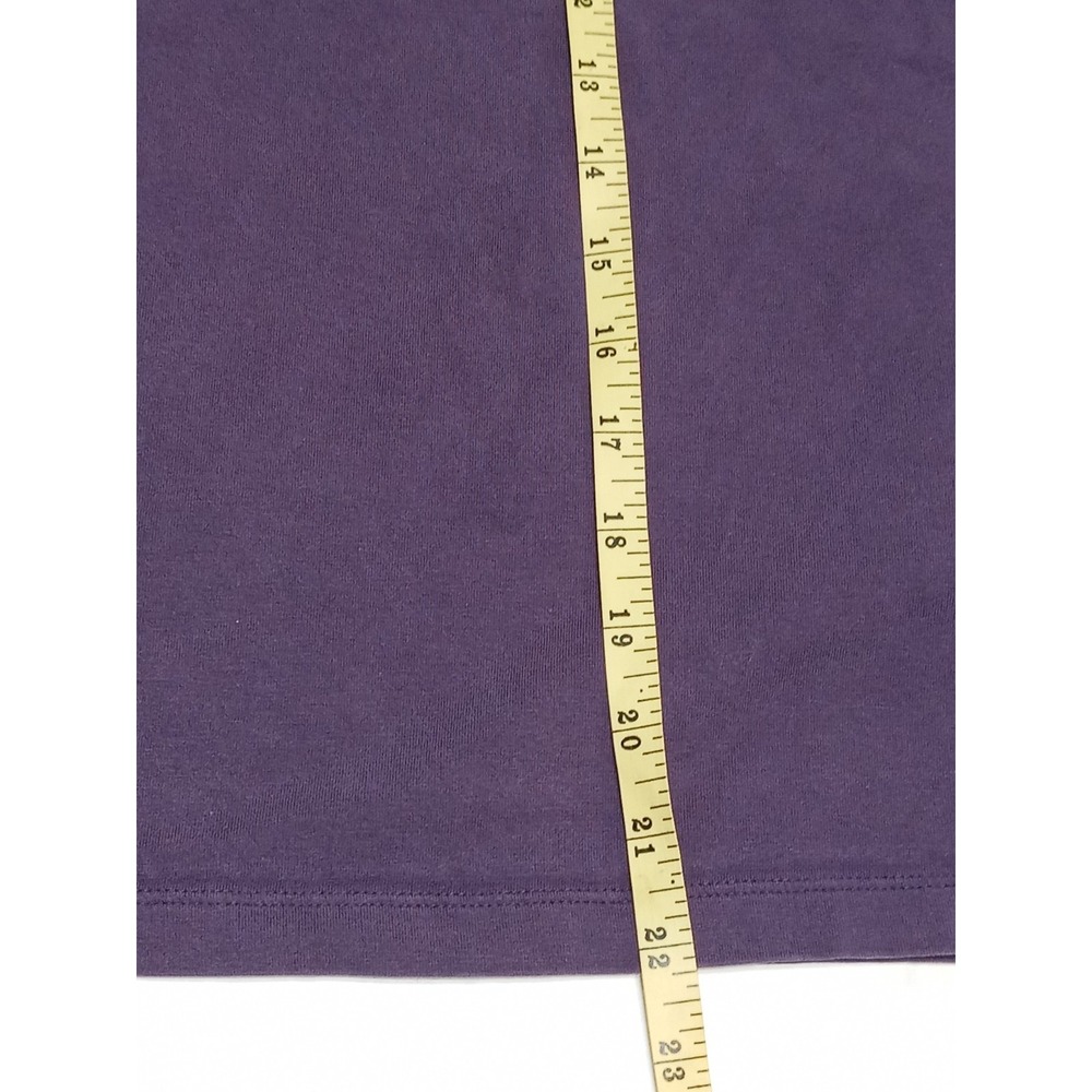 VINTAGE Fila Shirt Womens Size Medium M Purple Tee Short Sleeve Adult‎ Top - Picture 3 of 7